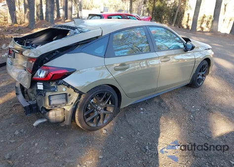 2025 Honda Civic Sedan Sport из США, поврежденный, VIN 19XFL2H8XSE008043